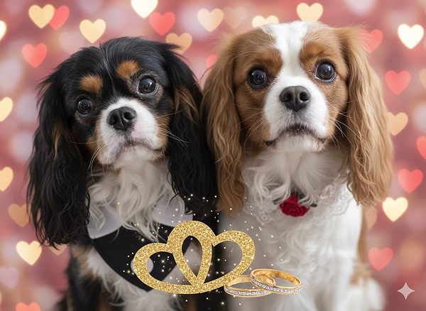 001_e Heilige Birma von Eigil & Cavalier King Charles Spaniel Am Goldbach - 001 e